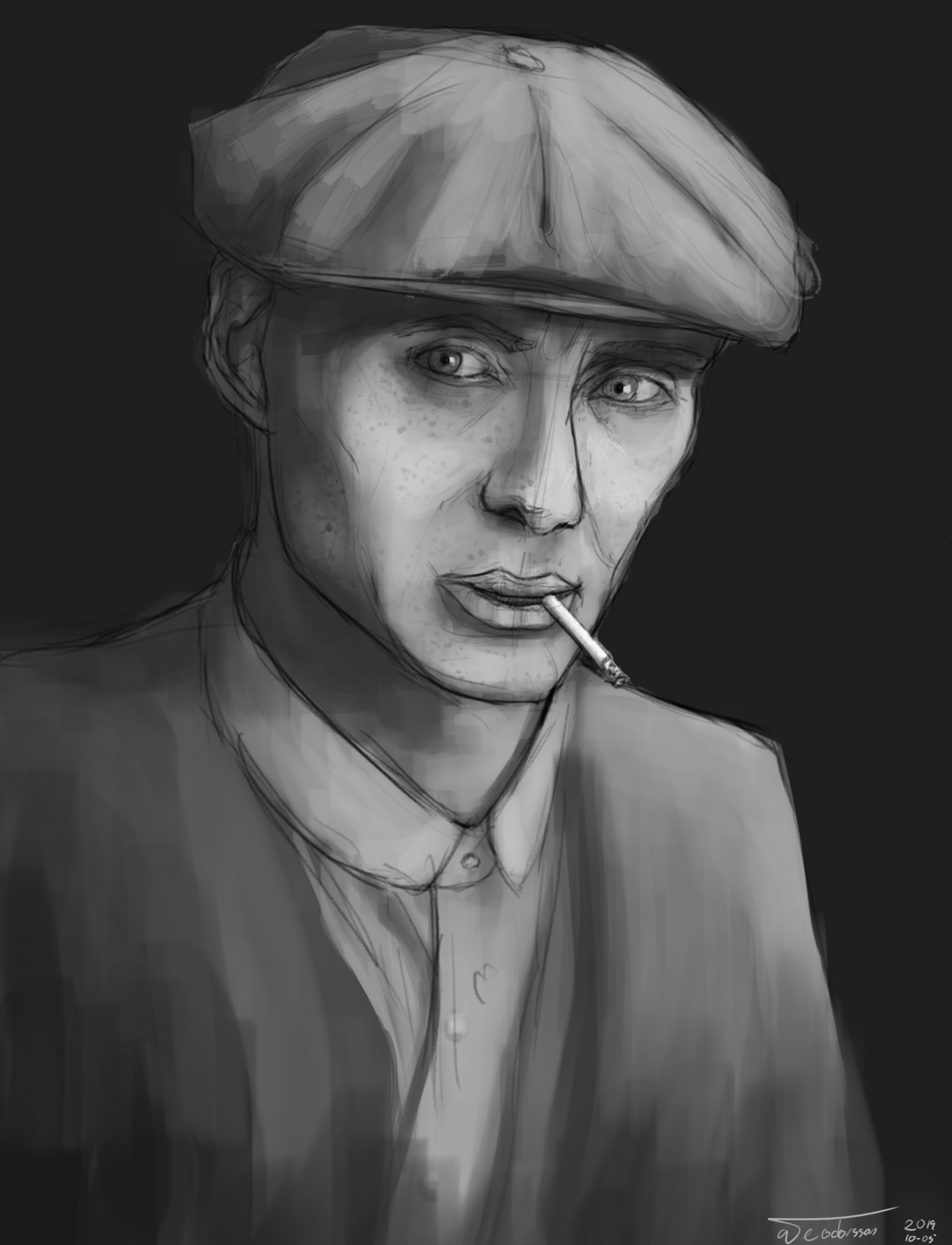 Portrait of Thomas "Tommy" Shelby