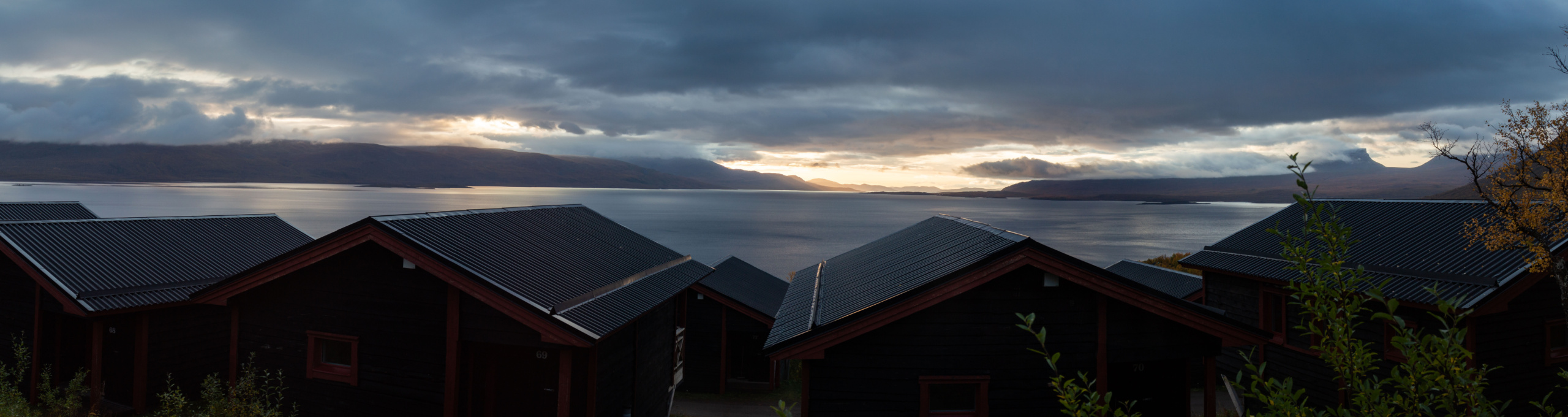 Vy över Torneträsk